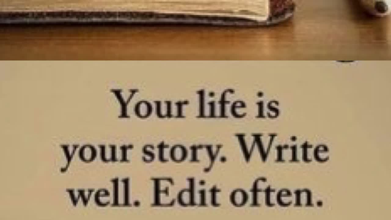 Your Life Is Your Story...