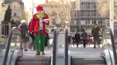 Prank escalator