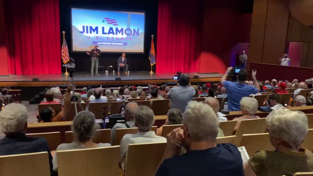 Line In The Sand Event | Jim Lamon and Pinal County Sheriff Mark Lamb Event Highlight