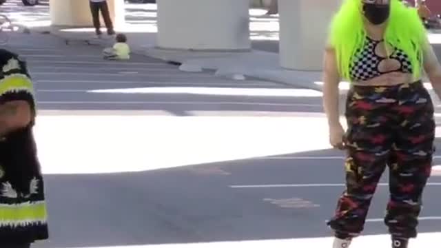 Antifa getting into the spirit(s)