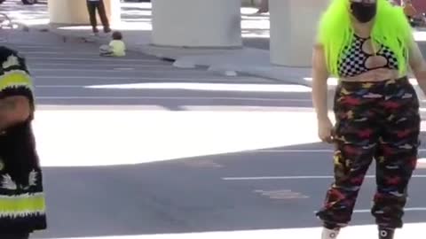 Antifa getting into the spirit(s)