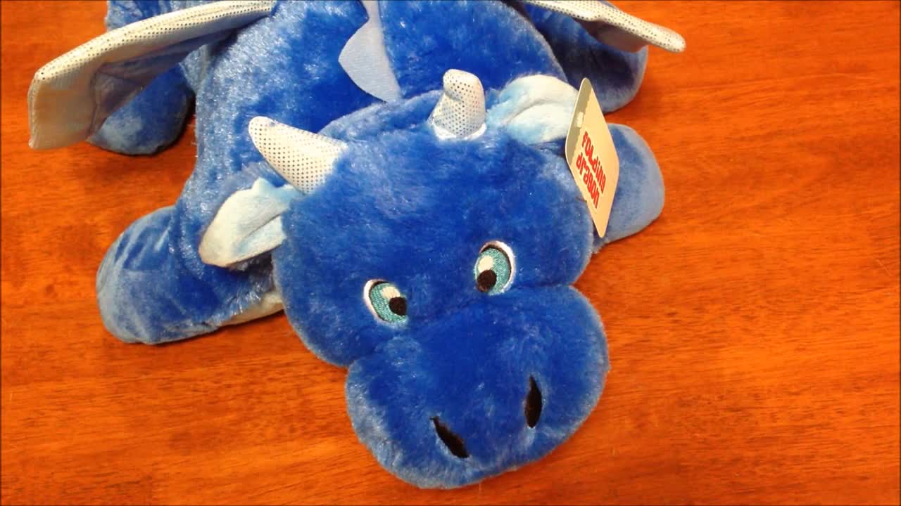 Folding Dragon Pillow