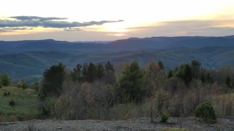 Mountain views from on the Knob. Seneca Rocks trip.