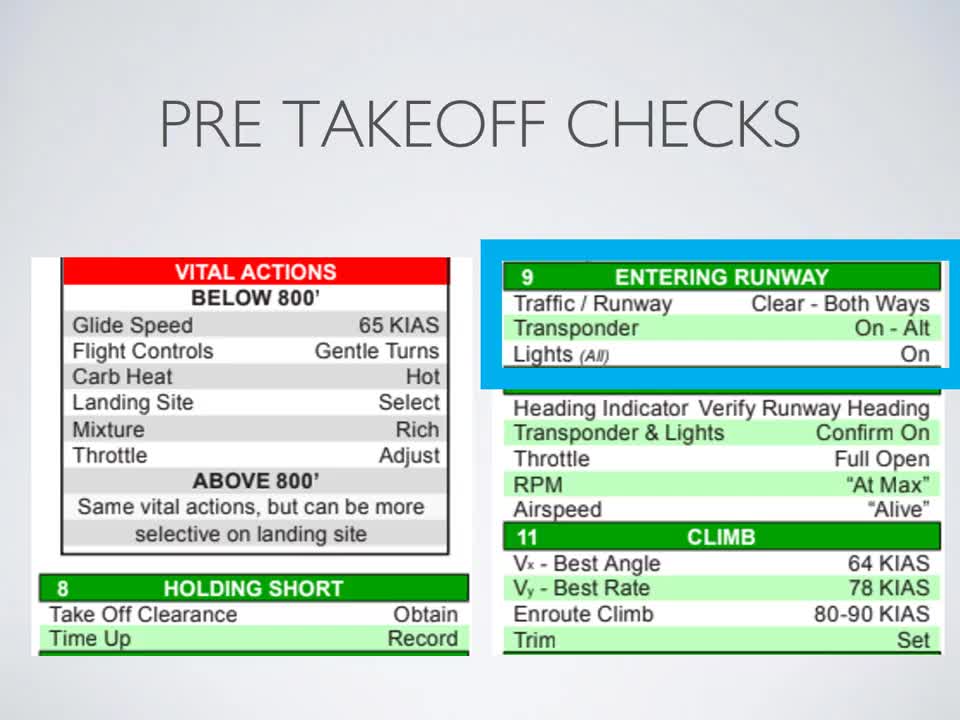 Flight Training Exercise - Normal Take-offs