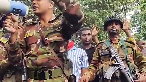 Strong warning of Bangladesh Army