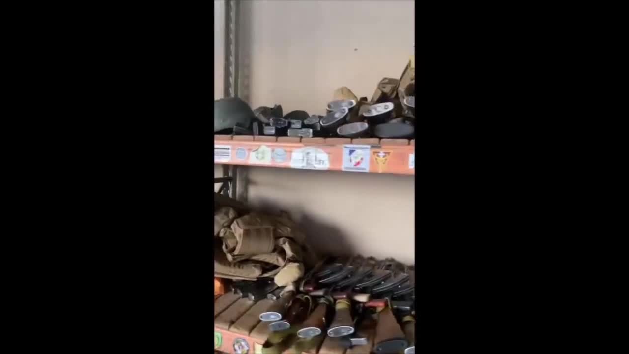 Abandoned Weapons At Kabul Airport