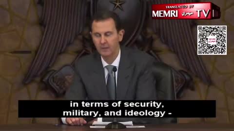 Syrian Leader Speaks Truth About Western Nations