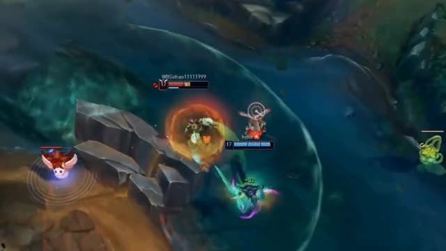 League of Legends game Korean service king operation clip