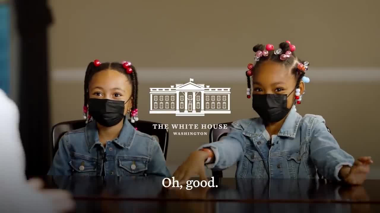 WH Releases Creepy Video Pushing Vaccines on Kids Who Have 99.995% Chance of Surviving COVID