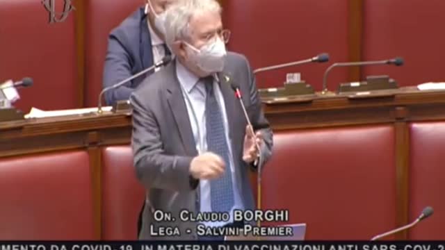 Claudio Borghi (Lega), Camera, 25/5/21