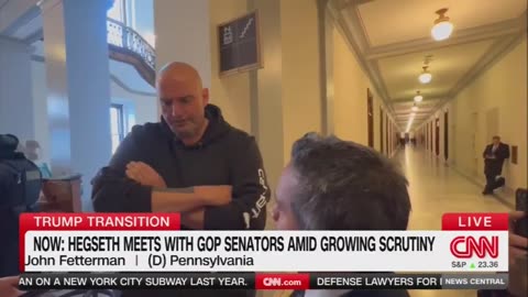 John Fetterman Is the Only Democrat on Capitol Hill With a Sense of Humor