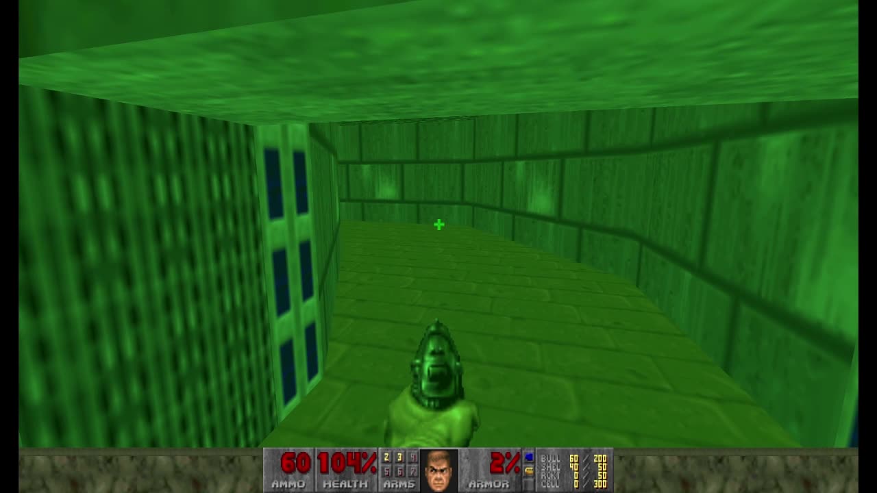 Final Doom - Knee-Deep in the Dead - Phobos Lab (E1M5) - All secrets