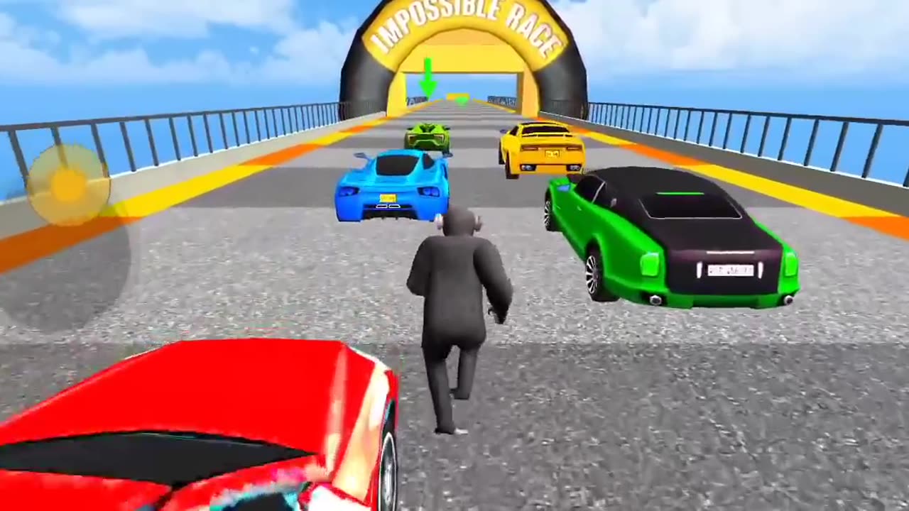 Ramp car racing game