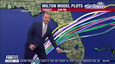 Milton remains a powerful hurricane headed for Florida