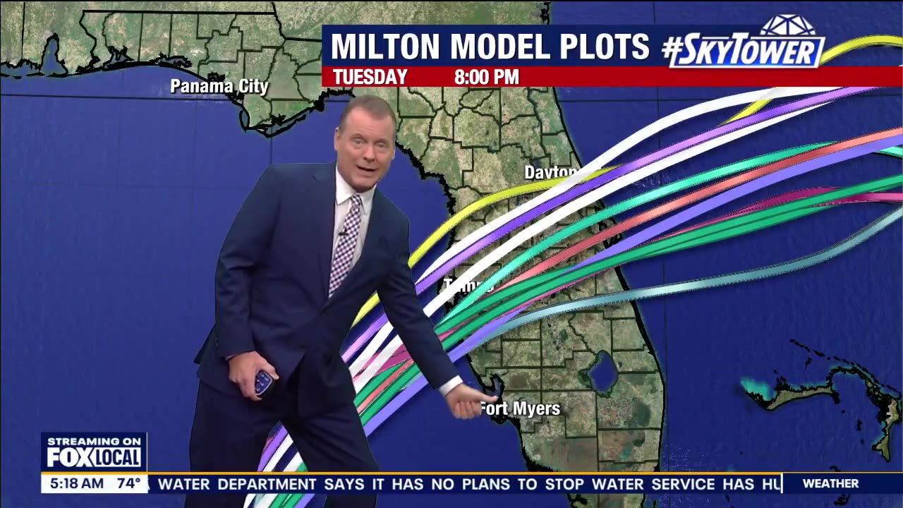 Milton remains a powerful hurricane headed for Florida