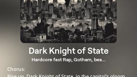 Dark Knight Of State - RRD Productions by LVC