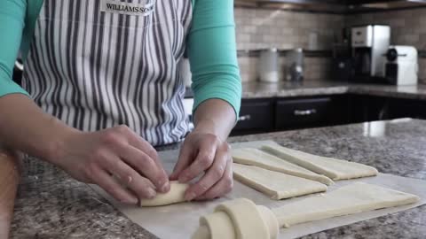 Delicious and light croissants