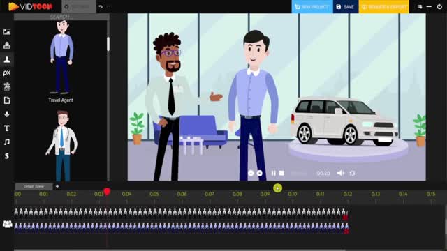 VidToon - The New 2D Animation Video Maker | Vidtoon 2.0 - Drag And Drop Animated Videos Maker