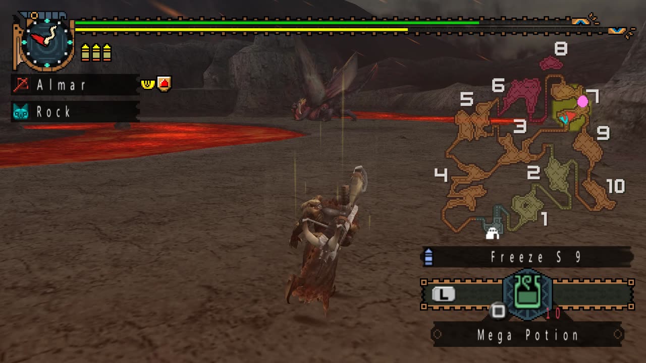 MHFU - Emperor of Flame (Elder 6) Quest Walkthrough