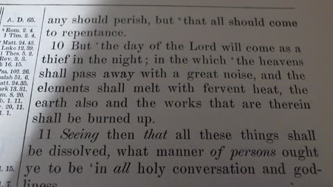 God's eternal perspective does not fit our timetable.