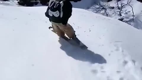 The ski action has been attempted many times