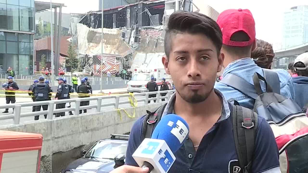 Se derrumba centro comercial en México sin heridos o personas atrapadas