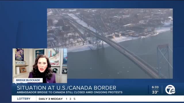Gretchen Whitmer plans for ambassador bridge