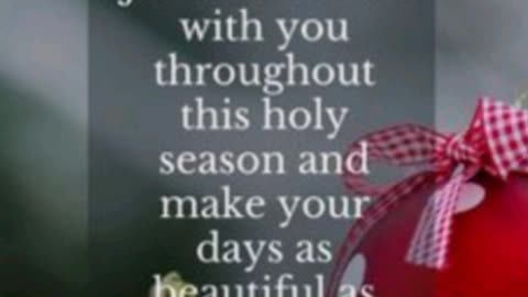 ENJOY JESUS' (YESHUA'S) PRESENCE, DURING THIS SPECIAL SEASON AND ALWAYS !