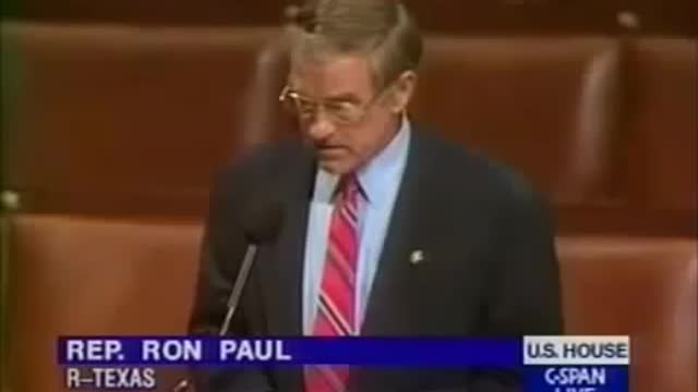 Ron Paul Warned about an Armed BLM and other federal agencies in 1997