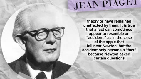 QUOTES BY JEAN PIAGET