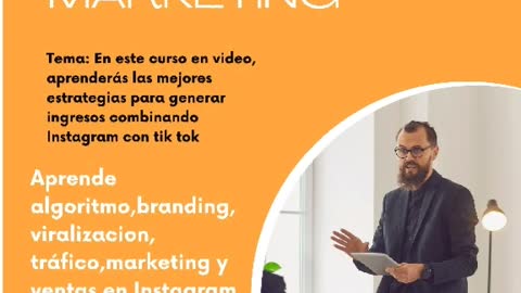 Curso práctico de Instagram y tik tok marketing