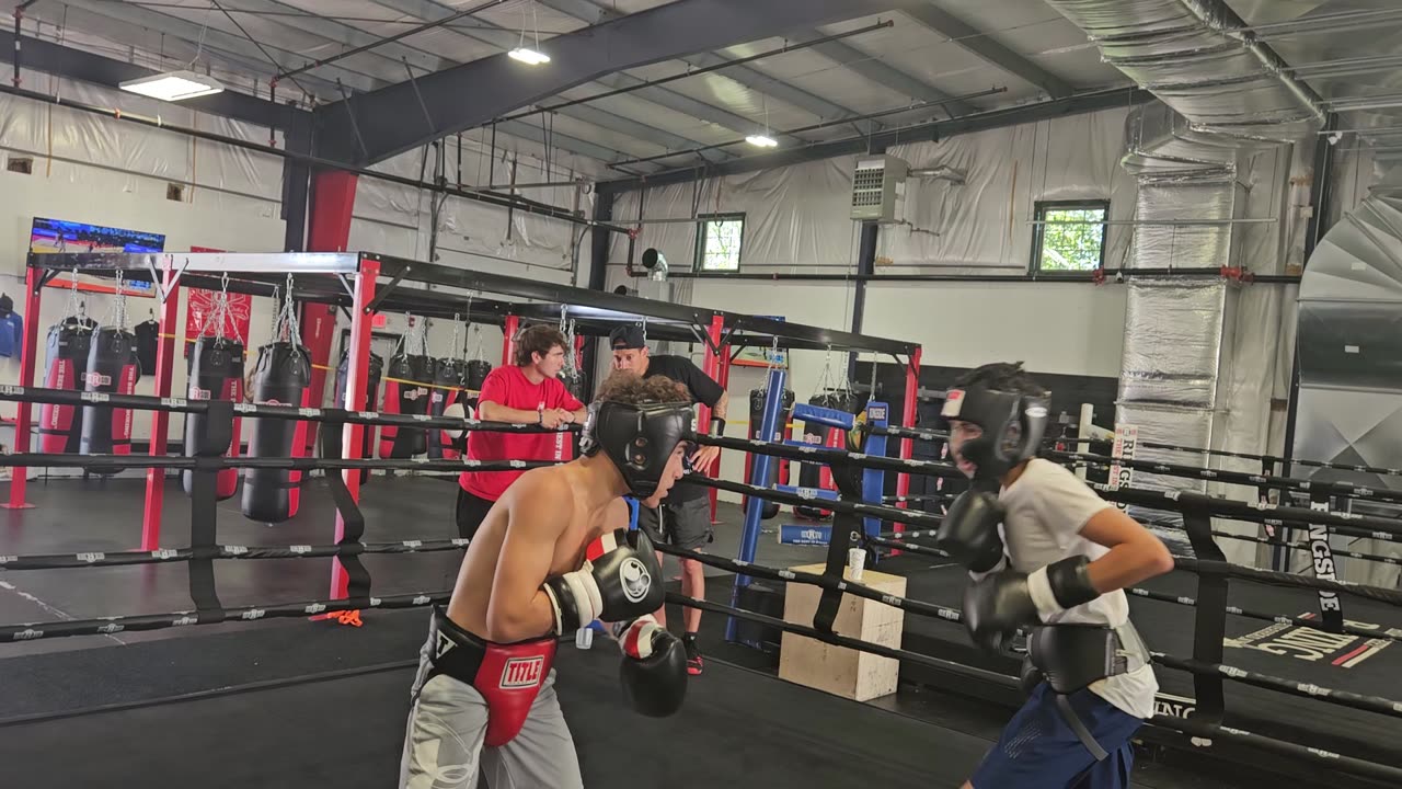 Joey sparring Steve 3. 8/31/24