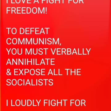 Communism doesn't stand a chance