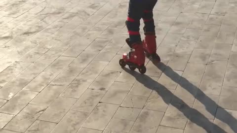 Skating child