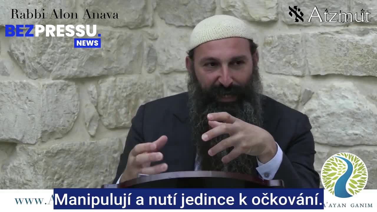 Rabín Alon Anava – 'O viru ne-viru' - VÍTEJTE V MATRIXU !!!