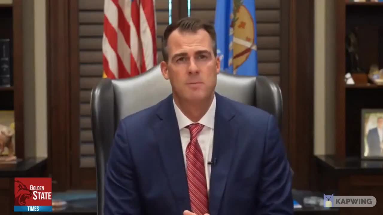 Oklahoma Governor Kevin Stitt announces he’s suing Joe Biden over the vaccine mandate.