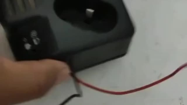 making a homemade charger