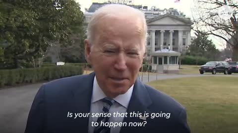 Biden: 'Very high' risk Russia invades Ukraine in next 'several days