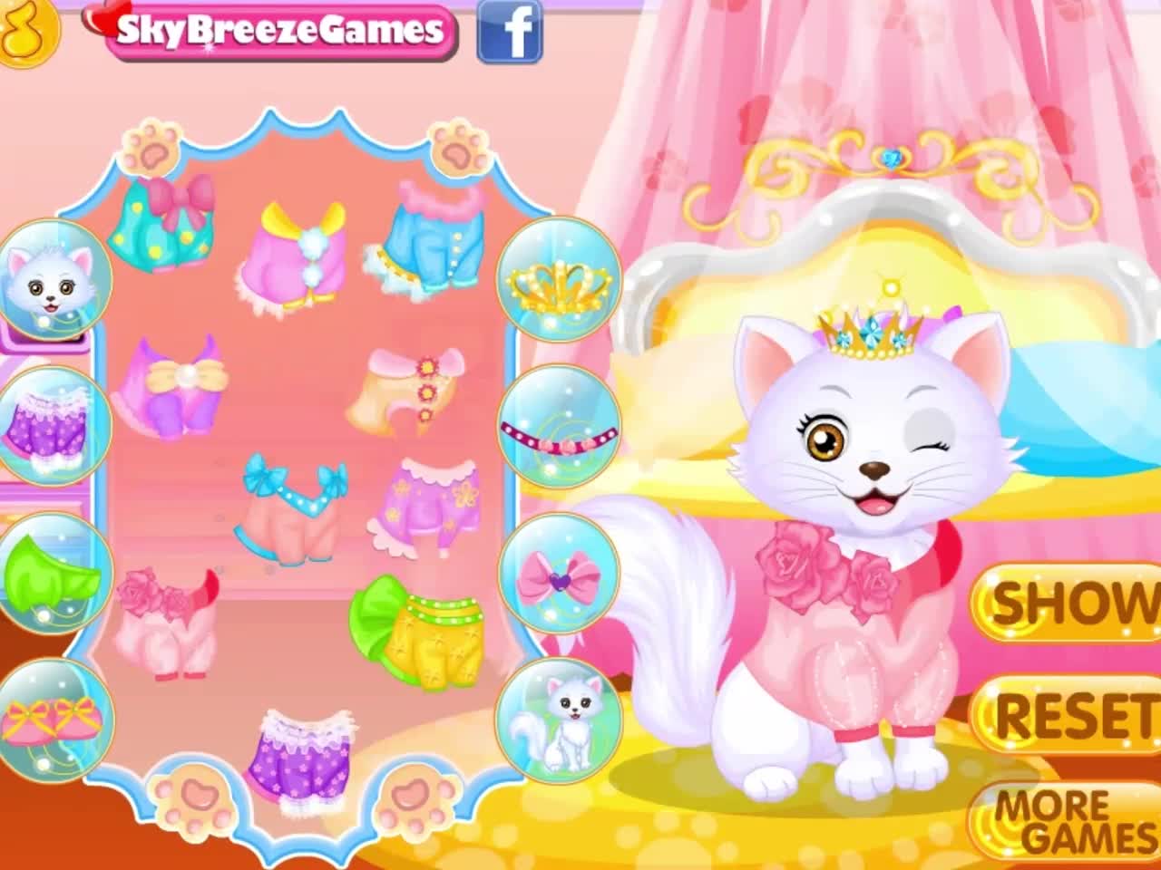 A special game for making up cats