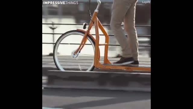 The Cool Bike Without Pedals