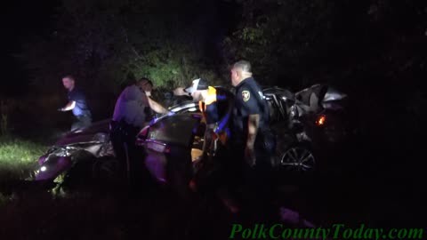 DRIVER ROLLS VEHICLE, GOODRICH TEXAS, 10/02/21...