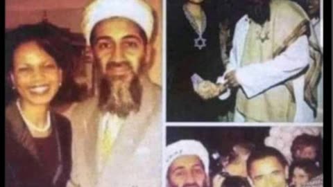 NWO. Osama Binladen& Obama,Hillary together