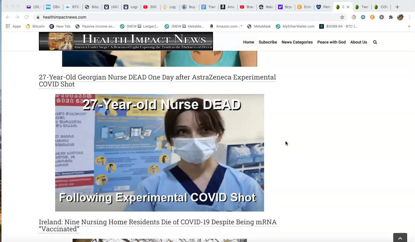 WARNING: 1,000s Dead After Taking Covid Vaccine