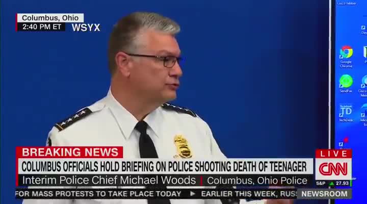 Columbus Police Chief Educates Reporter on Response Protocol - DESTROYS the Left's Narrative