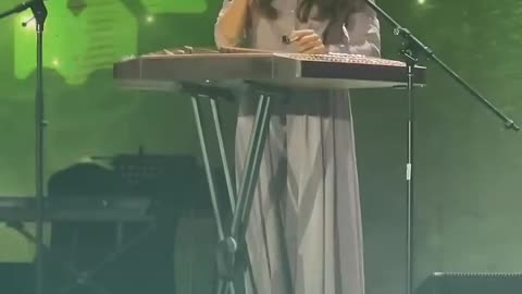 thrilling piano music by sweet girl
