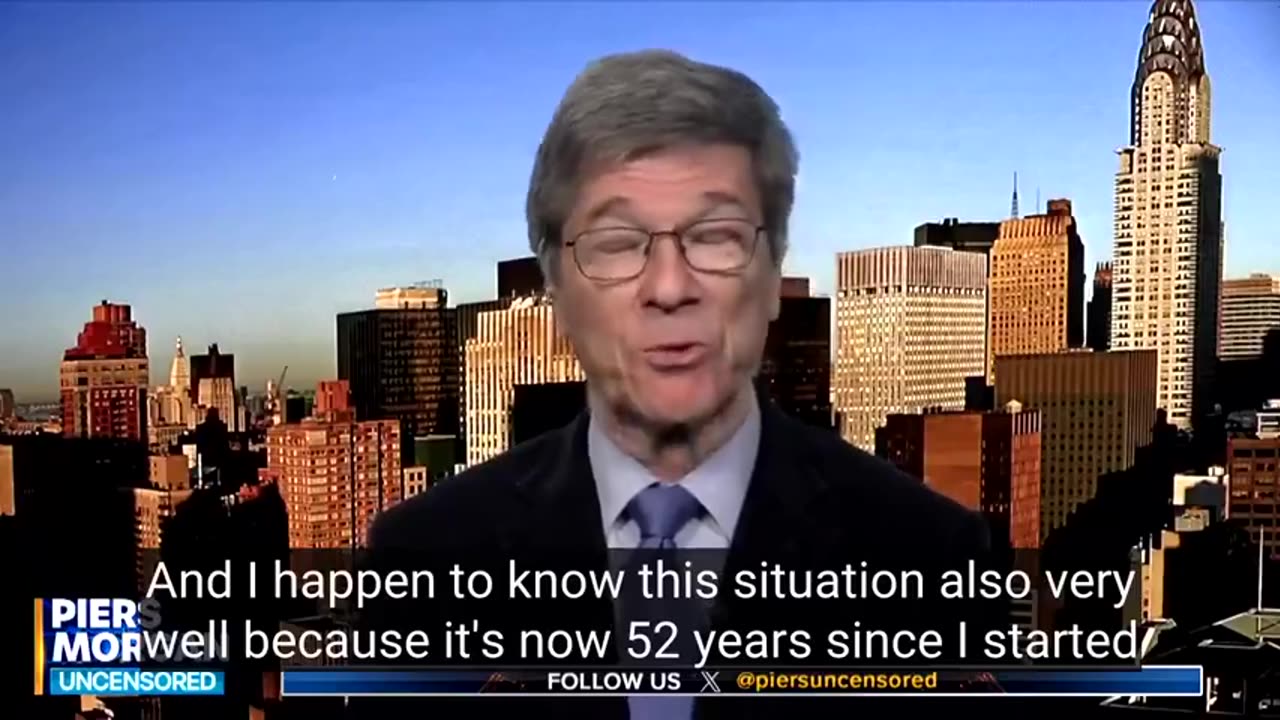 Professor Jeffrey Sachs to Piers Morgan ＂Israel has the most extremist religious nationalist govern