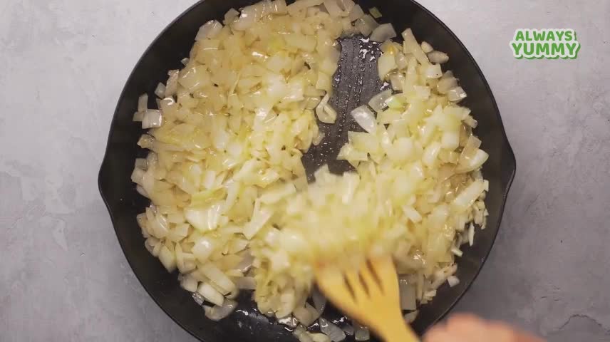Add The Onion, Garlic And Carrot