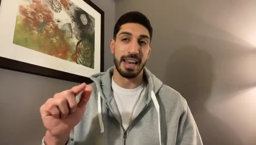 Basketball Player Enes Kanter ROASTS Nike For Silence On Chinese Human Rights Violations