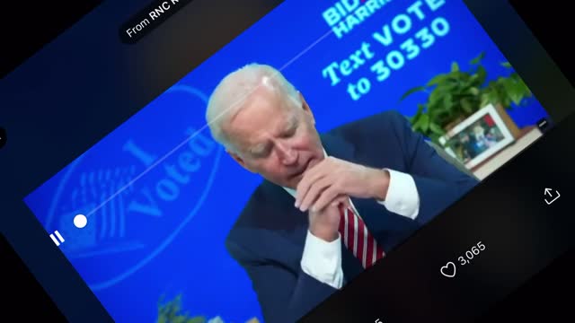 Biden admits Dem voter fraud