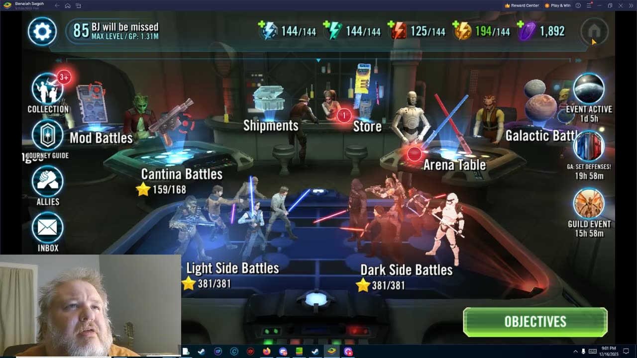 Star Wars Galaxy of Heroes F2P Day 222